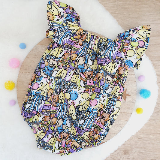 BANANAS Baby Girl Playsuit, Size 0, 1st Birthday / Cake Smash Outfit