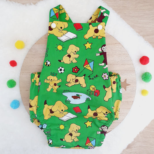 SPOT ON GREEN Baby Romper, Size 0