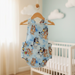 DOGS print Baby Romper, Size 0