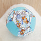 Balloon Ball Cover - Balloon Balls -  Handmade Fabric Balloon Cover - NEMO DORY print