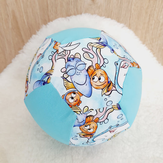 Balloon Ball Cover - Balloon Balls -  Handmade Fabric Balloon Cover - NEMO DORY print