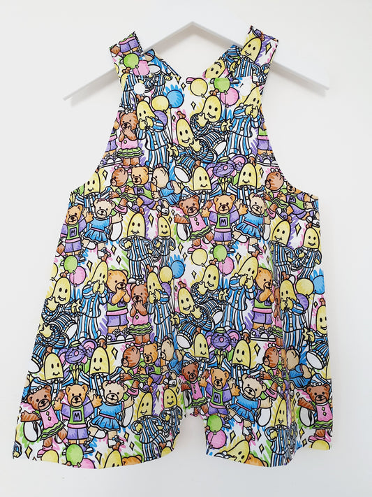 Overalls, Baby / Toddler Overalls, Short Leg Romper, Size 2
