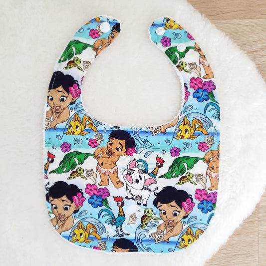 Bib, Handmade Baby Bib, Feeding Bib, Cotton / Bamboo, Ultra Absorbent