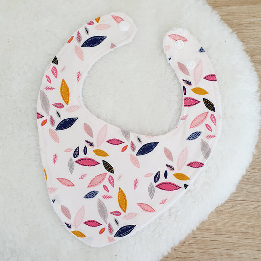 Bandana Dribble Bib, Handmade Baby Bib, Cotton / Bamboo, Ultra Absorbent