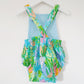 Turtle Baby / Toddler Handmade Romper, Size 1