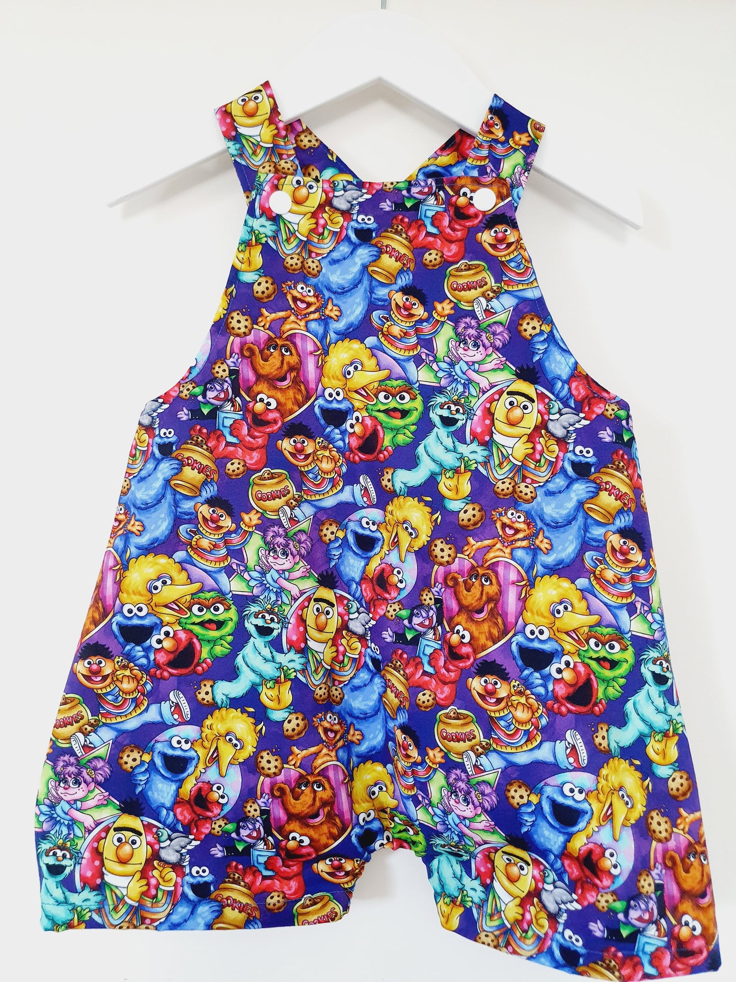 Overalls, Baby / Toddler Overalls, Short Leg Romper, Size 2