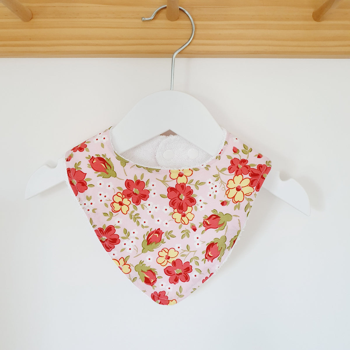 Bandana Dribble Bib, Handmade Baby Bib, Cotton / Bamboo, Ultra Absorbent