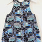 CONSTRUCTION print Overalls, Baby / Toddler Overalls, Short Leg Romper, Size 2