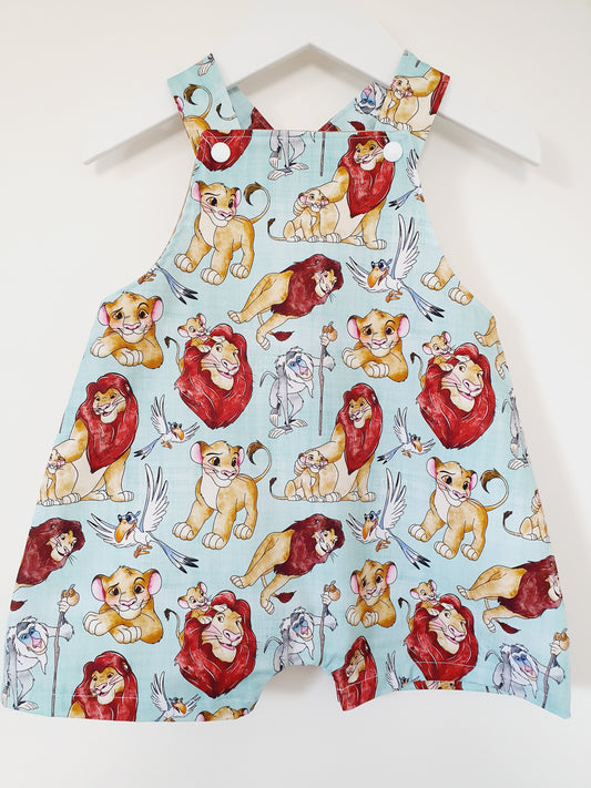 Baby / Toddler Overalls, Short Leg Romper, Size 1