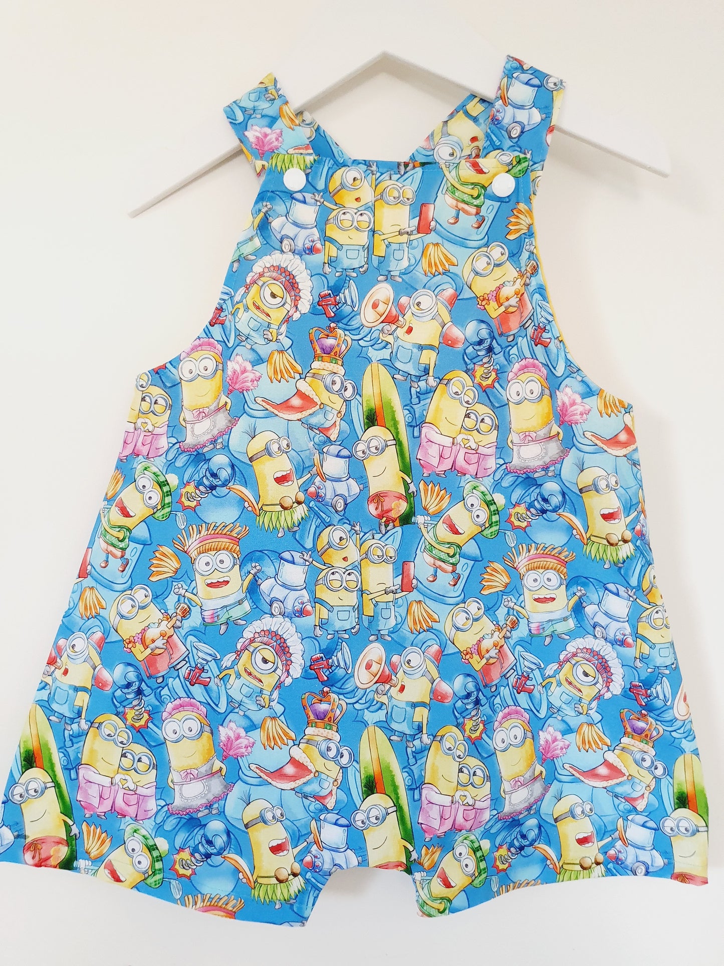 Overalls, Baby / Toddler Overalls, Short Leg Romper, Size 2
