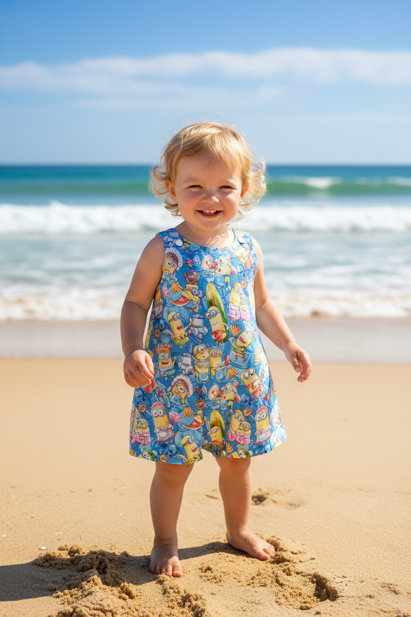 Overalls, Baby / Toddler Overalls, Short Leg Romper, Size 2