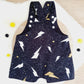 FLASH Overalls, Baby Overalls, Short Leg Romper, Size 1