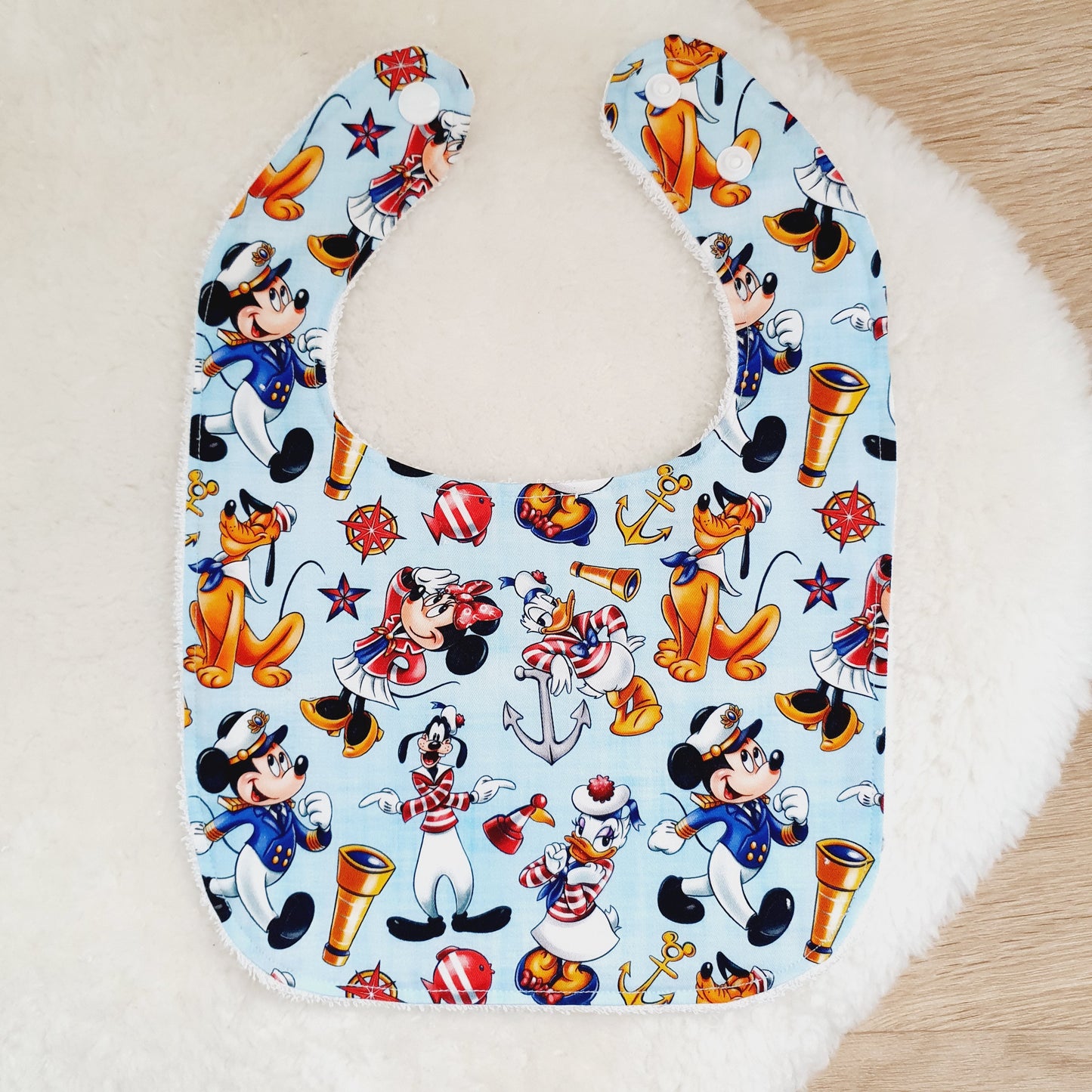 Bib, Handmade Baby Bib, Feeding Bib, Cotton / Bamboo, Ultra Absorbent
