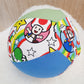 Balloon Ball Cover - Balloon Balls -  Handmade Fabric Balloon Cover - MARIO print