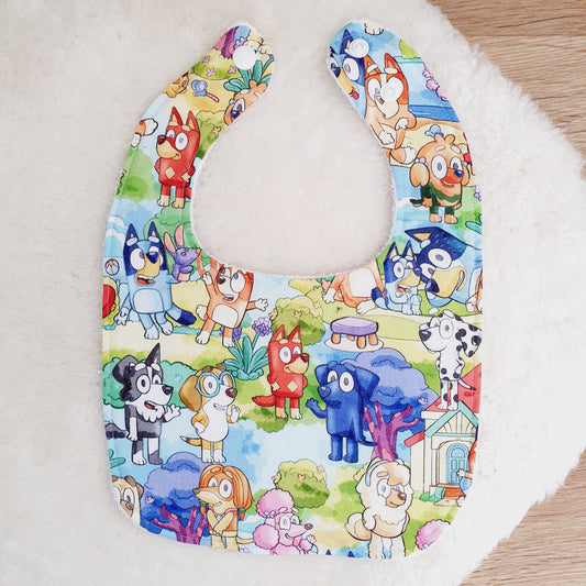 Bib, Handmade Baby Bib, Feeding Bib, Cotton / Bamboo, Ultra Absorbent