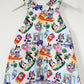 DOGS Baby / Toddler Overalls, Short Leg Romper, Size 1
