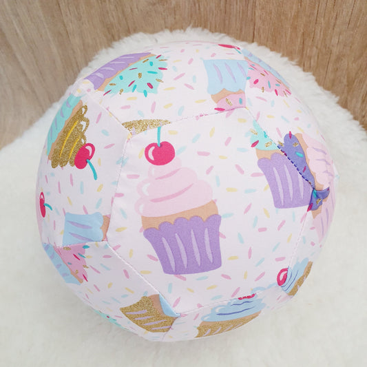 Balloon Ball Cover - Balloon Balls -  Handmade Fabric Balloon Cover - CUPCAKES
