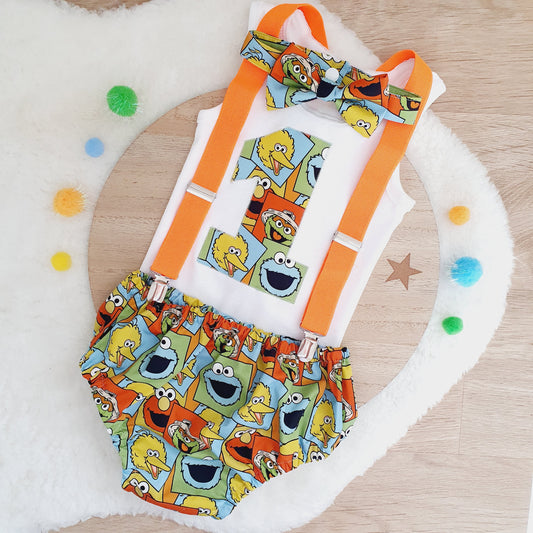 Boys 1st Birthday Outfit, Size 1