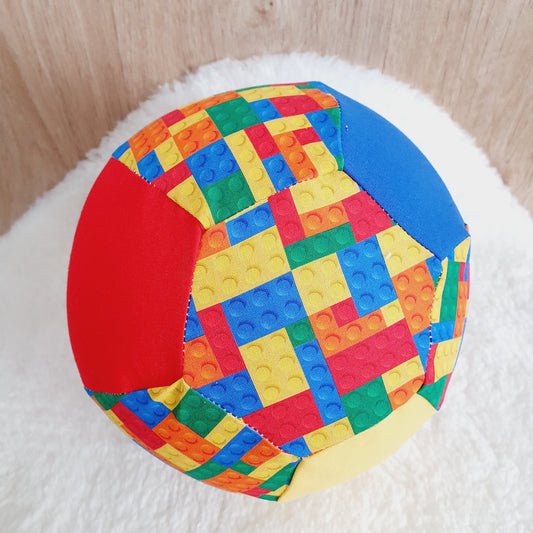 Balloon Ball Cover - Balloon Balls -  Handmade Fabric Balloon Cover - BLOCKS