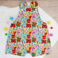 BLUES CLUES print Overalls, Baby / Toddler Overalls, Short Leg Romper, Size 2