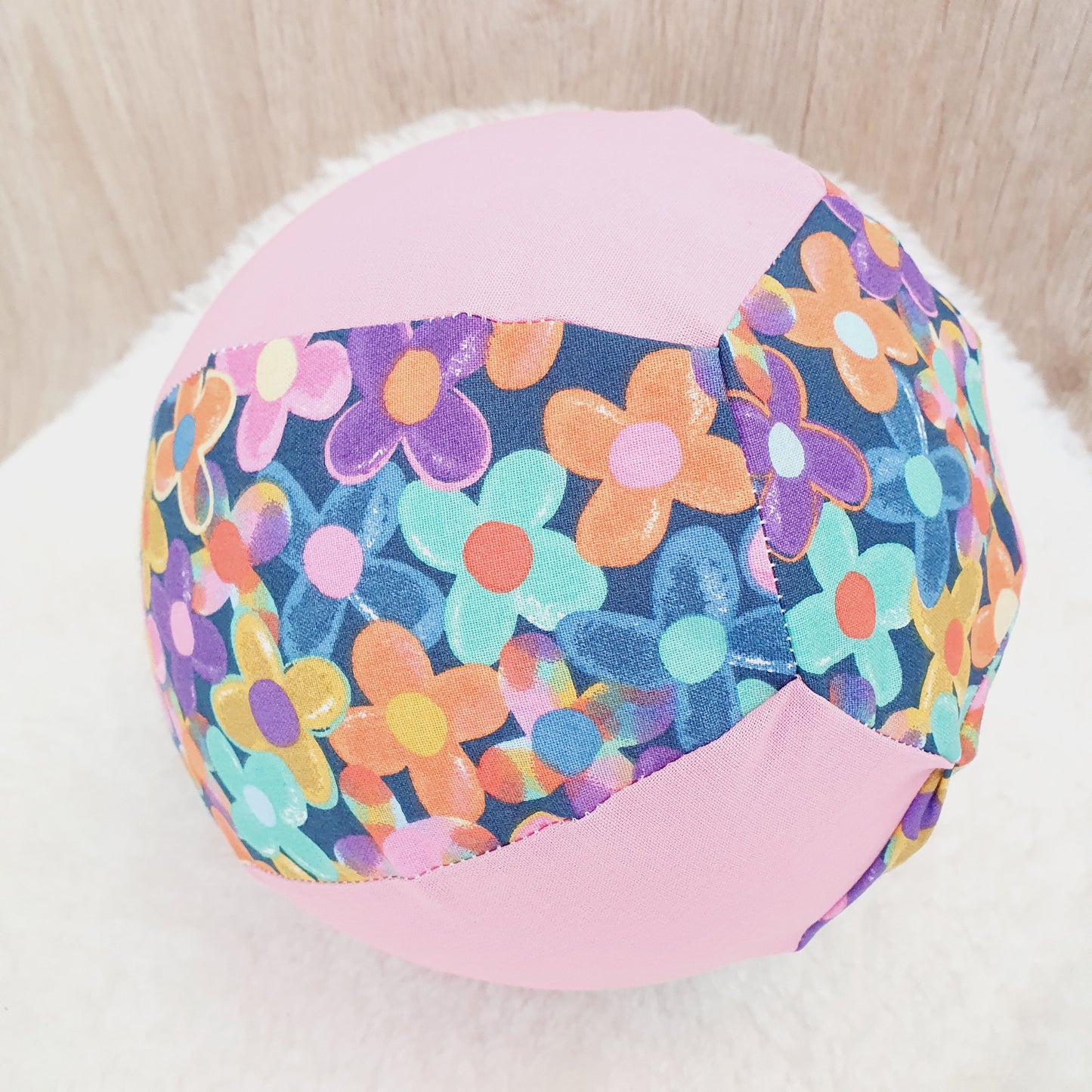 Balloon Ball Cover - Balloon Balls - Handmade Fabric Balloon Cover - FLOWERS