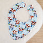 Bandana Dribble Bib, Handmade Baby Bib, Cotton / Bamboo, Ultra Absorbent