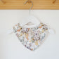 Bandana Dribble Bib, Handmade Baby Bib, Cotton / Bamboo, Ultra Absorbent