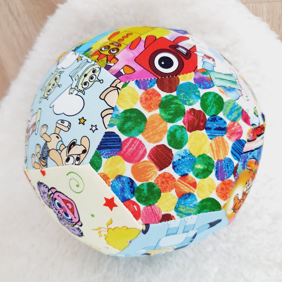 Balloon Ball Cover - Balloon Balls - Handmade Fabric Balloon Cover