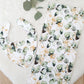 EUCALYPT Baby Bib and Burp Cloth Gift Set, Baby Shower Gift, Newborn Gift, Baby Gift