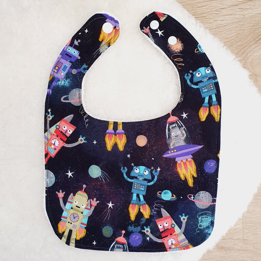 Bib, Handmade Baby Bib, Feeding Bib, Cotton / Bamboo, Ultra Absorbent