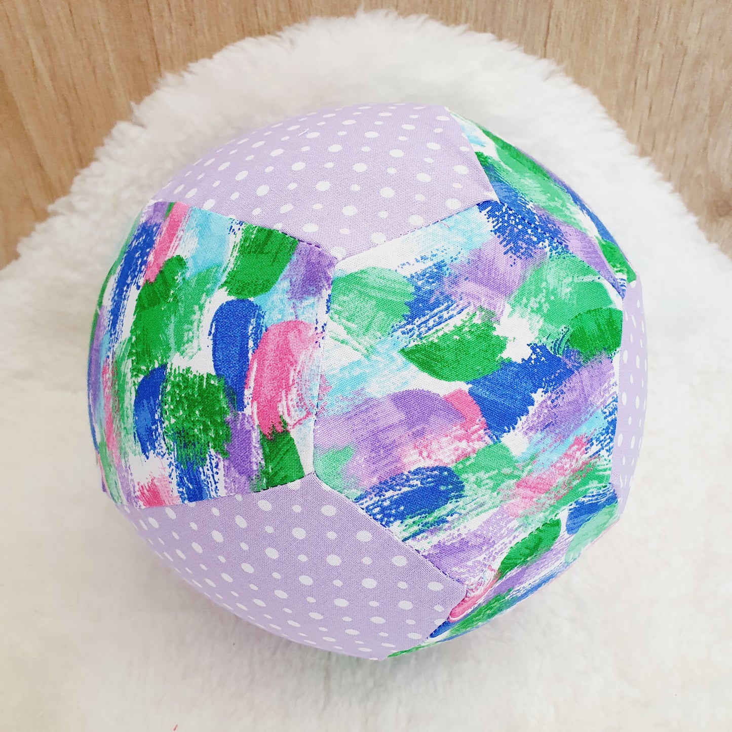 Balloon Ball Cover - Balloon Balls - Handmade Fabric Balloon Cover - STROKES