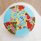 Balloon Ball Cover - Balloon Balls -  Handmade Fabric Balloon Cover - BLUES CLUES print