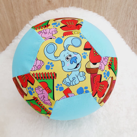 Balloon Ball Cover - Balloon Balls -  Handmade Fabric Balloon Cover - BLUES CLUES print
