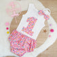SPRINKLES Girls 1st Birthday - Cake Smash Outfit, Size 0