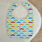 Bib, Handmade Baby Bib, Feeding Bib, Cotton / Bamboo, Ultra Absorbent