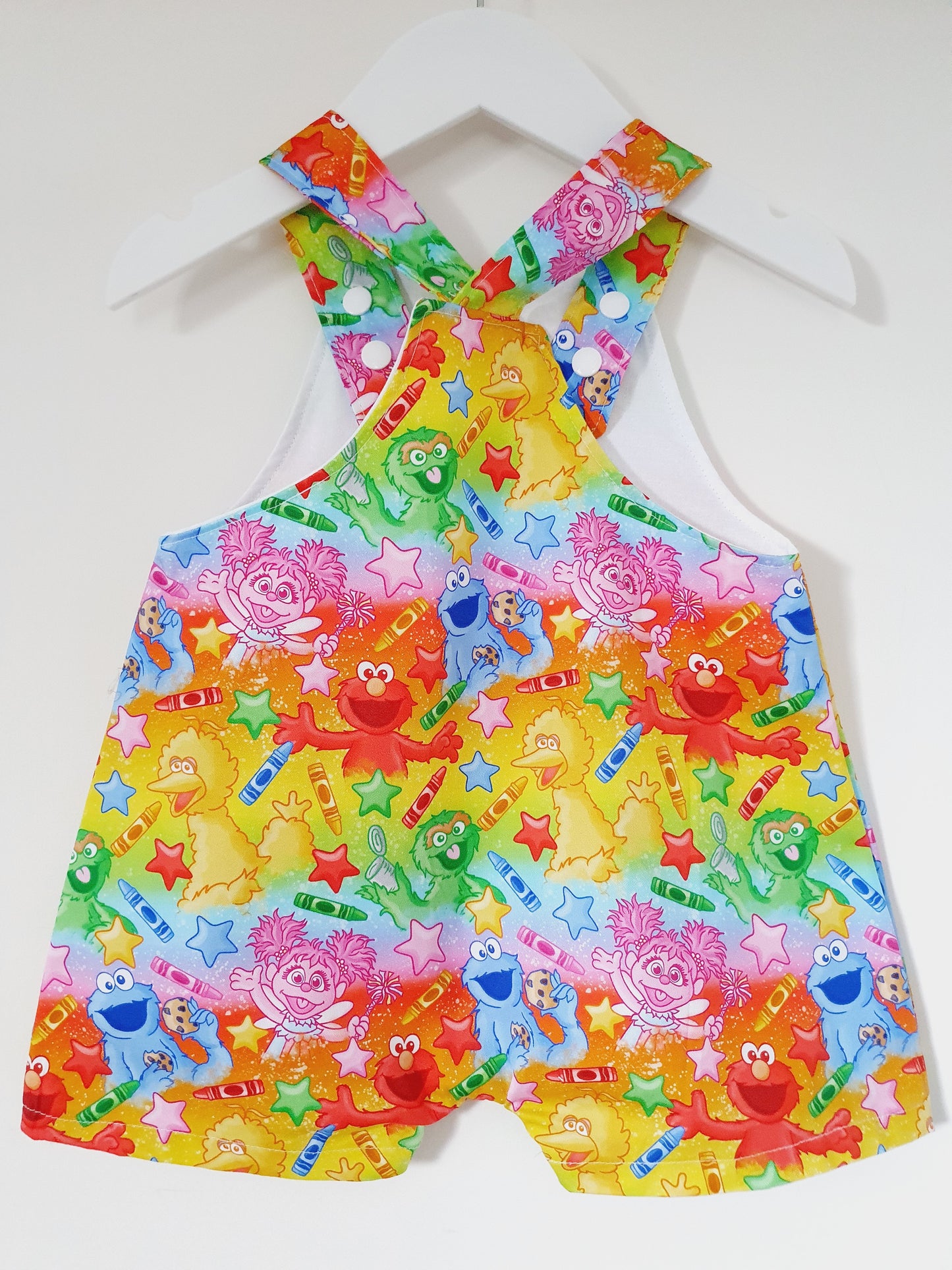 Baby / Toddler Overalls, Short Leg Romper, Size 1