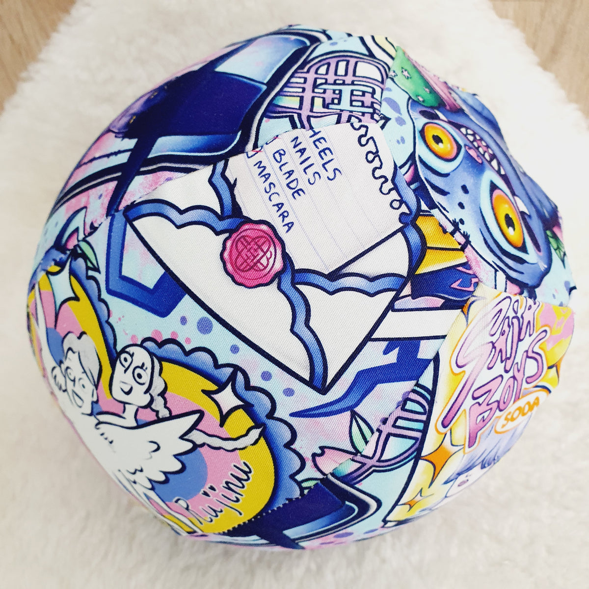 Balloon Ball Cover - Balloon Balls - Handmade Fabric Balloon Cover