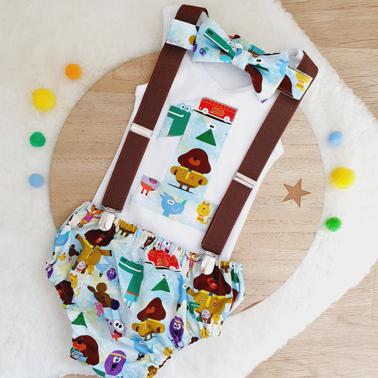 Boys Cake Smash Outfit Size 0