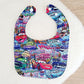 CARS print Bib, Handmade Baby Bib, Feeding Bib