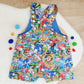 Overalls, Baby / Toddler Overalls, Short Leg Romper, Size 2