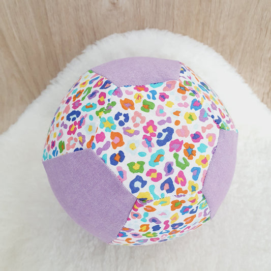 Balloon Ball Cover - Balloon Balls -  Handmade Fabric Balloon Cover - Colourful Animal Print