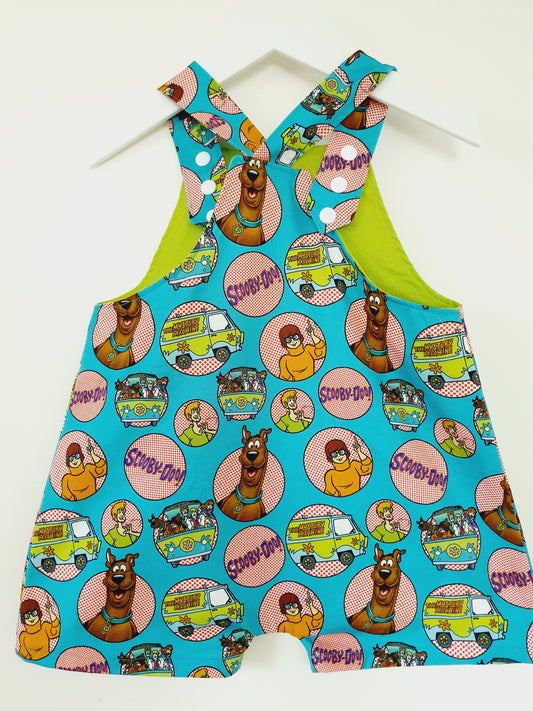 Overalls, Baby / Toddler Overalls, Short Leg Romper, Size 2