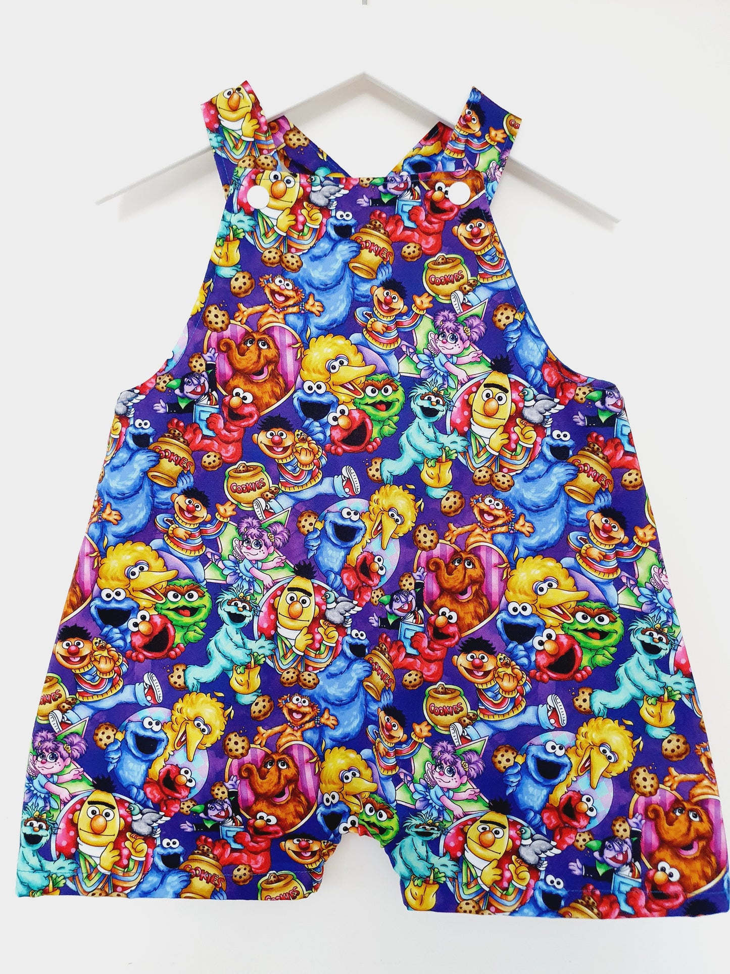 Overalls, Baby / Toddler Overalls, Short Leg Romper, Size 2