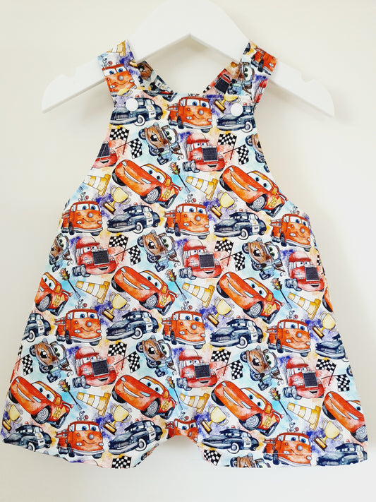 Baby / Toddler Overalls, Short Leg Romper, Size 1