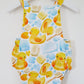 Ducks Baby / Toddler Handmade Romper, Size 0