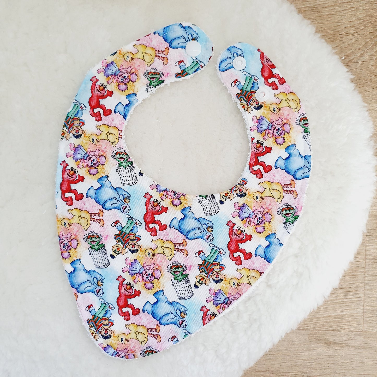 Bandana Dribble Bib, Handmade Baby Bib, Cotton / Bamboo, Ultra Absorbent