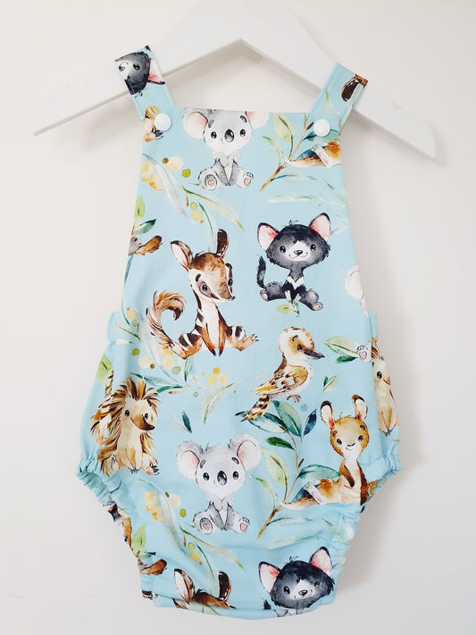 AUSSIE ANIMALS Baby Romper, Size 0