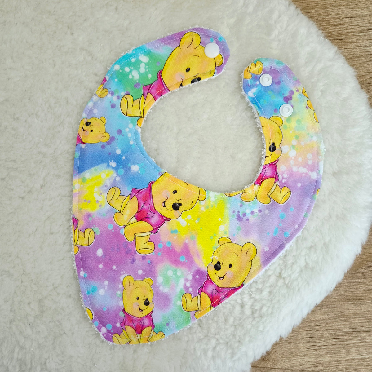 Bandana Dribble Bib, Handmade Baby Bib, Cotton / Bamboo, Ultra Absorbent