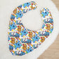 Bandana Dribble Bib, Handmade Baby Bib, Cotton / Bamboo, Ultra Absorbent