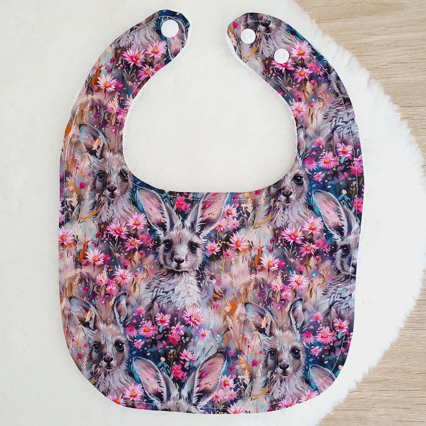 JOEY Bib, Handmade Baby Bib, Feeding Bib